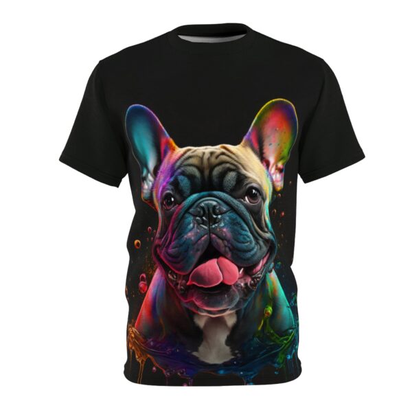 Colorful Frenchie Unisex 3D Shirt