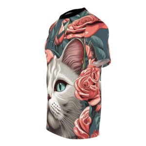 Rose Cat Unisex 3D Shirt