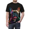 Colorful Frenchie Unisex 3D Shirt